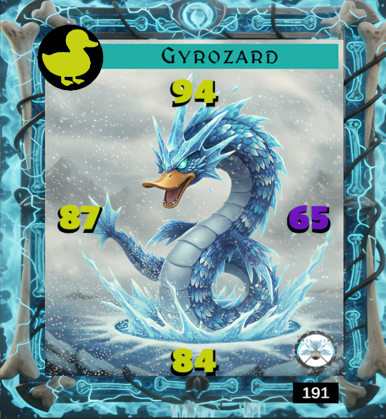 Duckmon Card